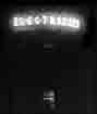 The word 'Electricity' illuminated  up on the top of Clitheroe Library in 1927